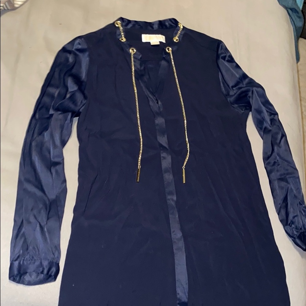 Blue Michael Kors dress